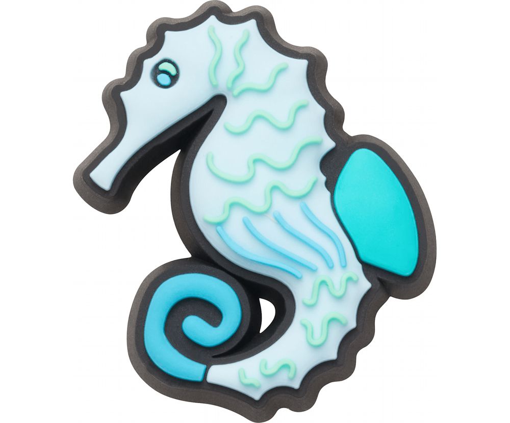 Crocs Sea Horse Jibbitz Dame Blå | 760-WGVPME