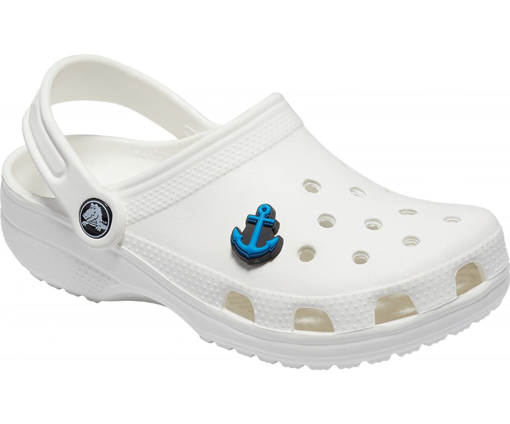 Crocs Anchor Jibbitz Dame Blå | 496-SNJFZR