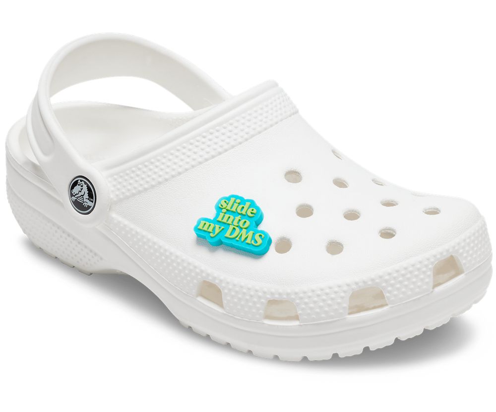 Crocs Badesandaler Into My Dms Jibbitz Dame Grøn | 084-NPHFAV