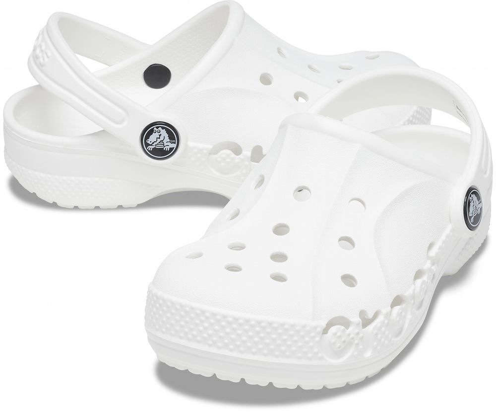 Crocs Baya Træsko Drenge Hvide | 370-CLBHEI