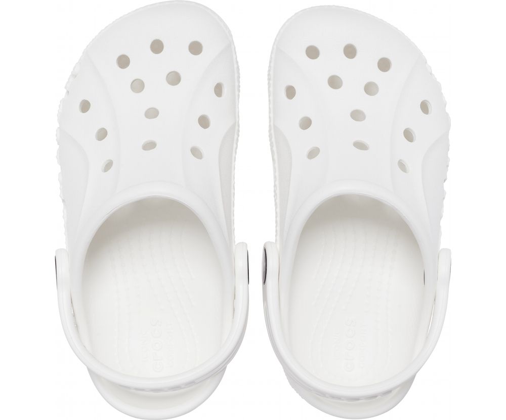 Crocs Baya Træsko Drenge Hvide | 370-CLBHEI