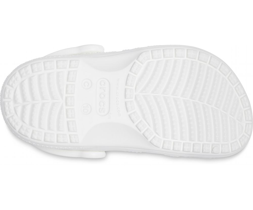 Crocs Baya Træsko Drenge Hvide | 370-CLBHEI