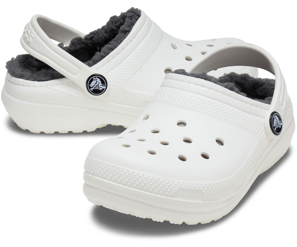 Crocs Classic Forede Tøfler Drenge Hvide | 981-GPMNUB