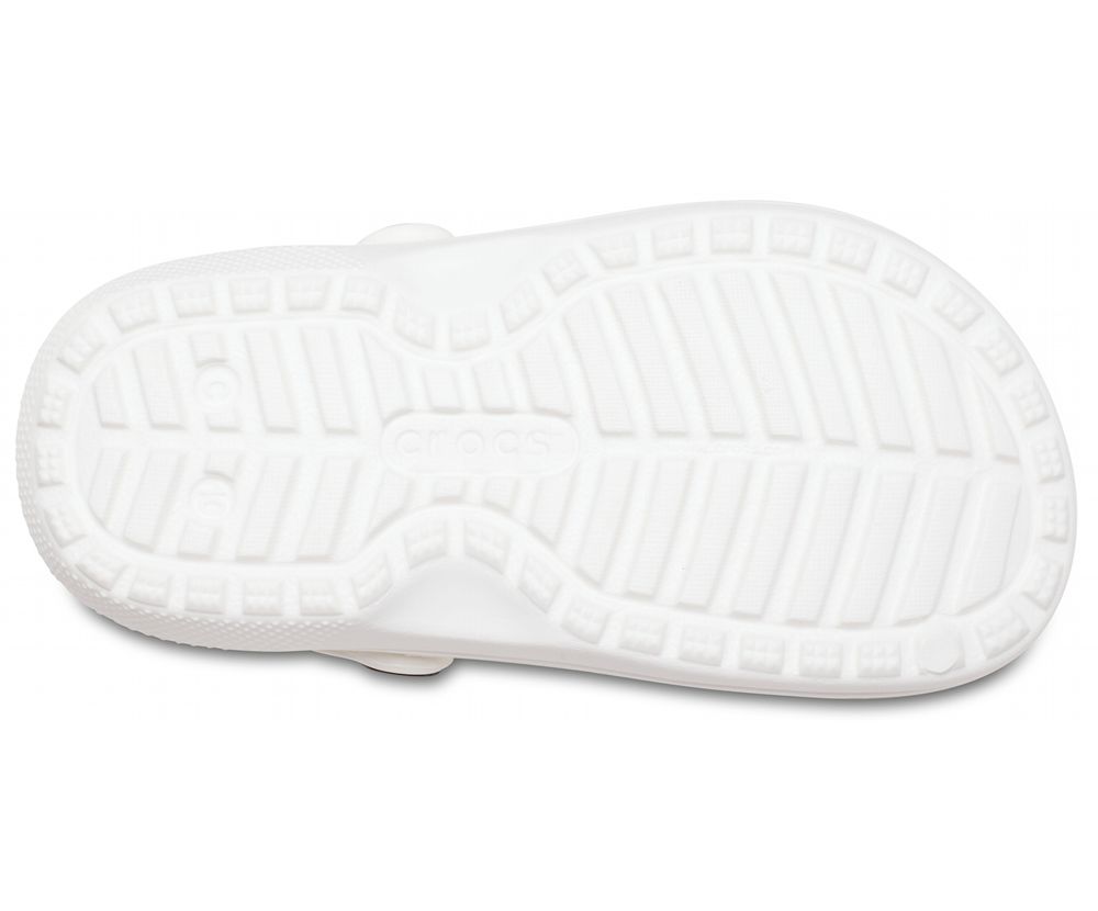Crocs Classic Forede Tøfler Drenge Hvide | 981-GPMNUB