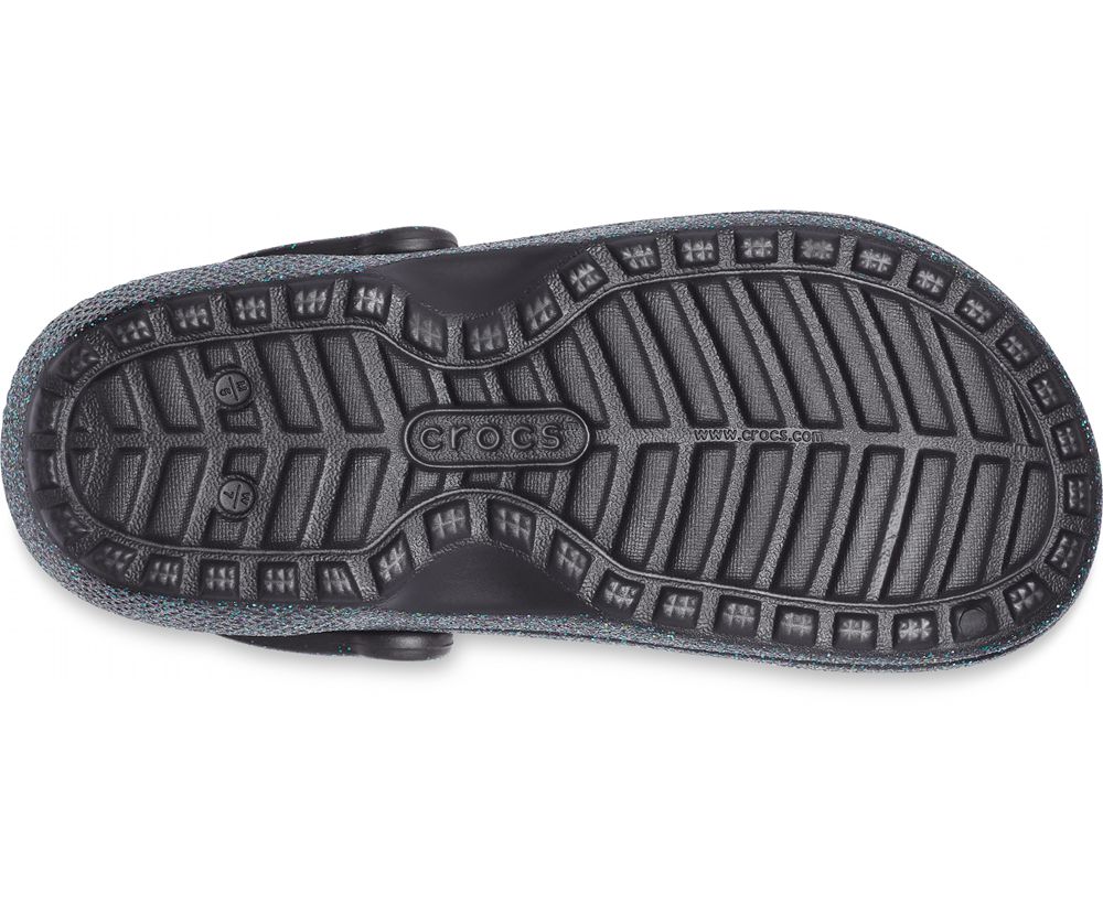 Crocs Classic Glitter Forede Træsko Dame Flerfarvede | 864-RFZQNJ