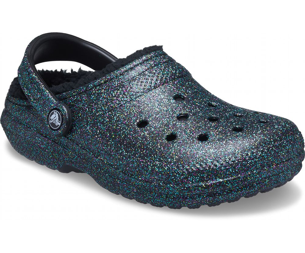 Crocs Classic Glitter Forede Træsko Dame Flerfarvede | 864-RFZQNJ