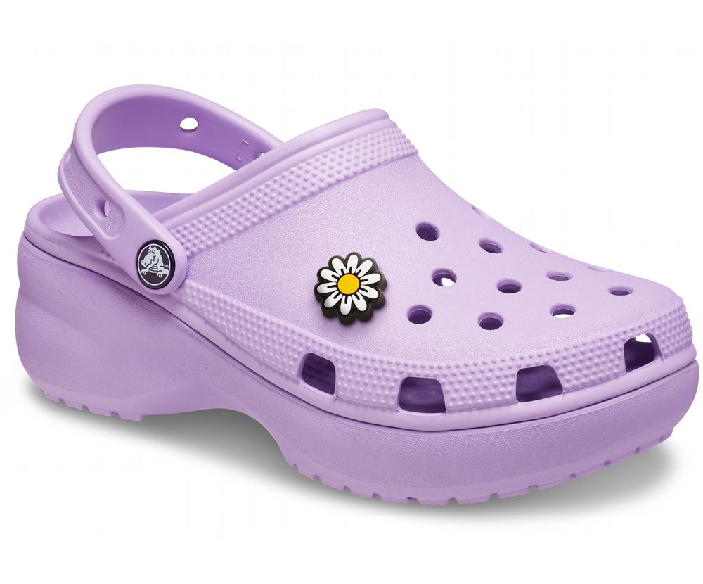 Crocs Classic Platform Træsko Dame Lilla | 401-ORGAEH
