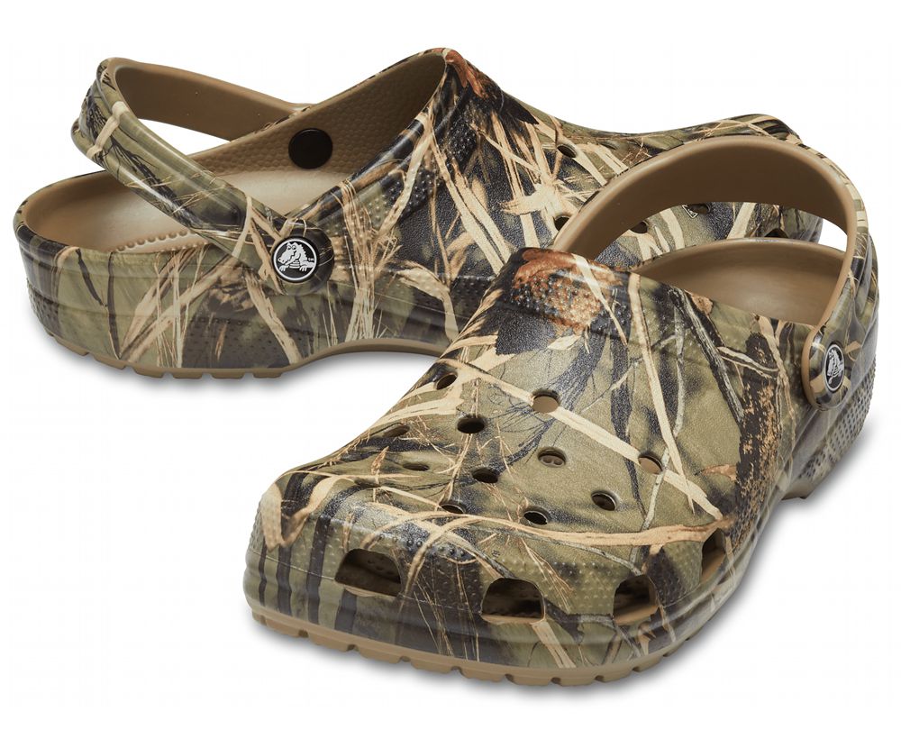 Crocs Classic Realtree® V2 Træsko Dame Camouflage | 890-QHGXNK