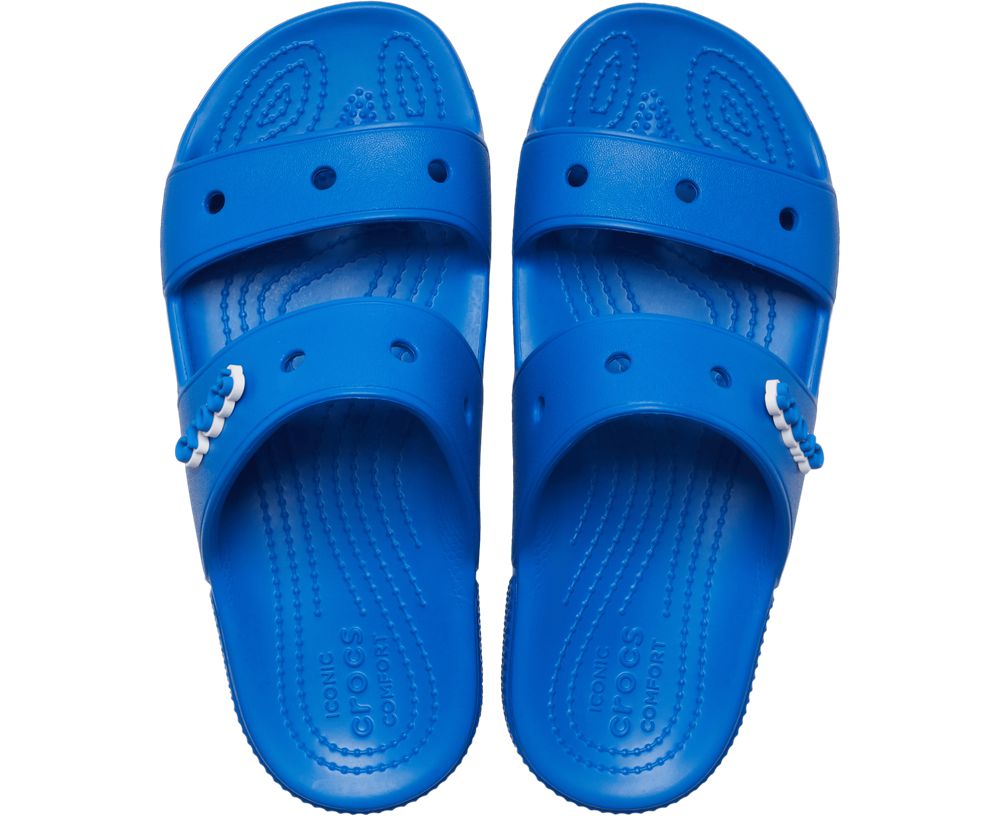 Crocs Classic Sandaler Herre Blå | 392-CLGVXZ