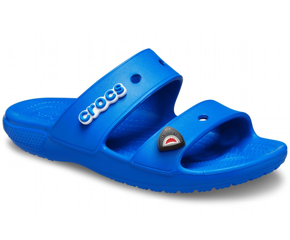 Crocs Classic Sandaler Herre Blå | 392-CLGVXZ