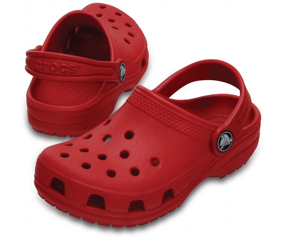 Crocs Classic Træsko Drenge Rød | 014-IDWOEH