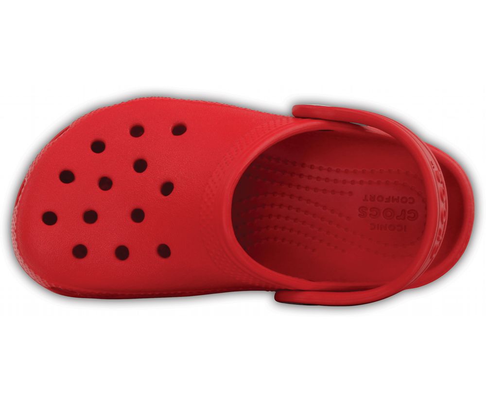 Crocs Classic Træsko Drenge Rød | 014-IDWOEH