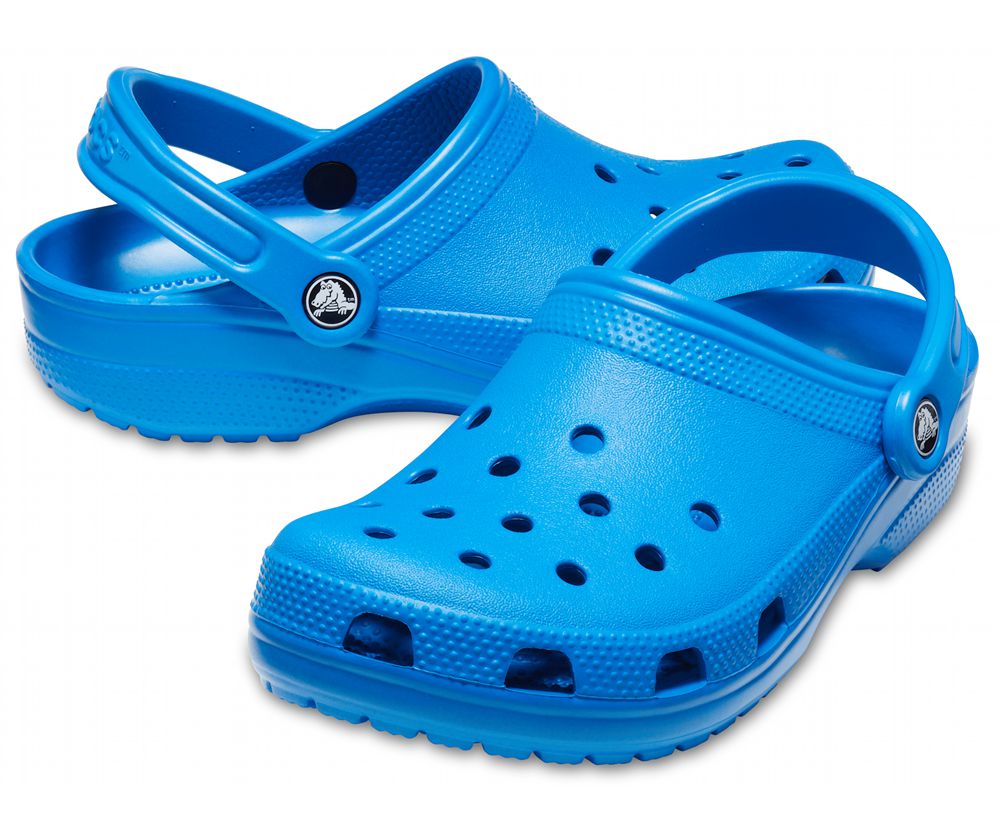 Crocs Classic Træsko Herre Blå | 798-QVESHD