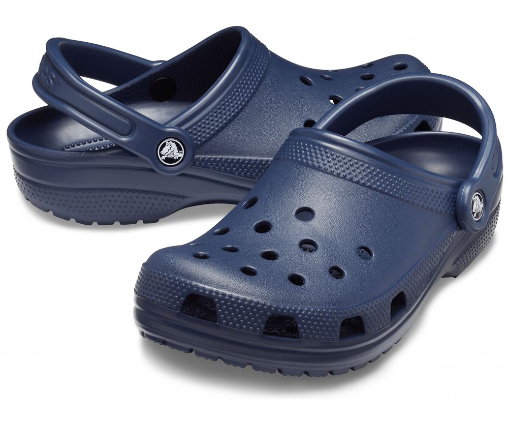 Crocs Classic Træsko Herre Mørkeblå | 372-GBNXDK