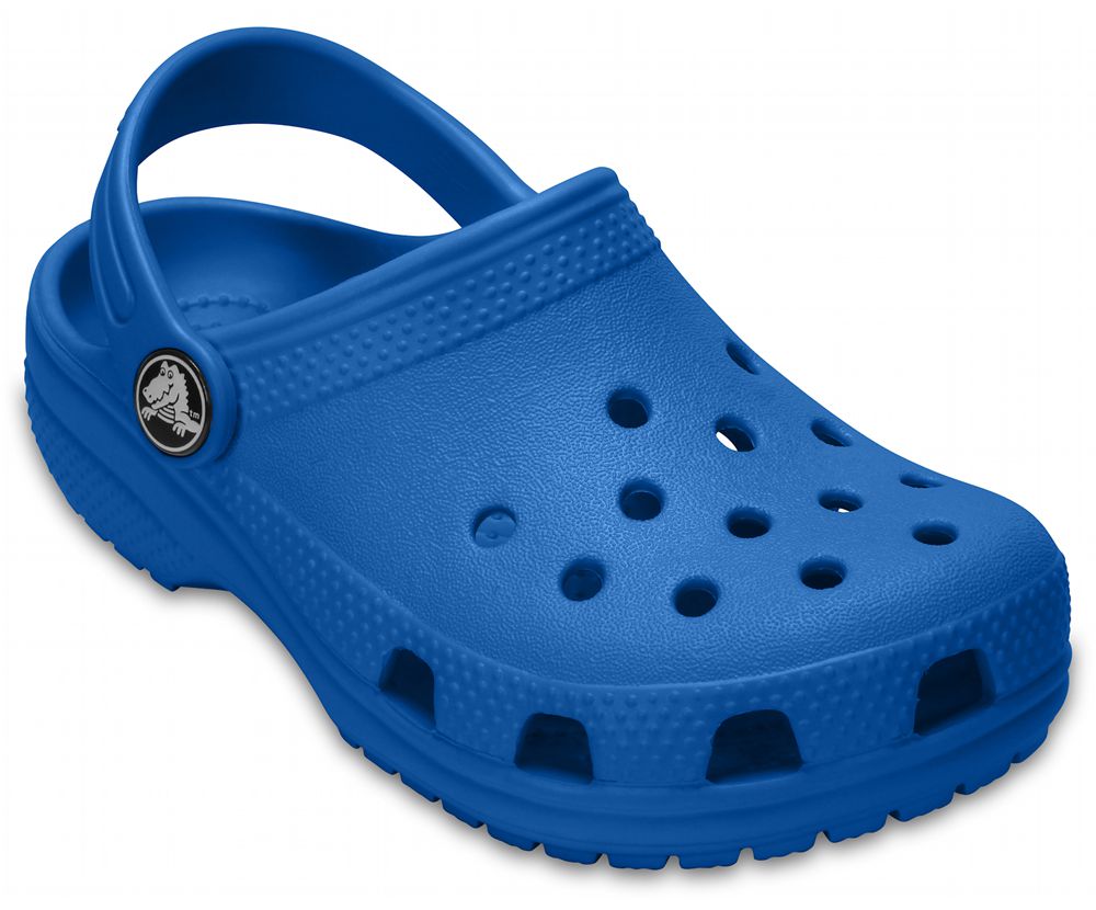 Crocs Classic Træsko Pige Blå | 508-KWLGVE