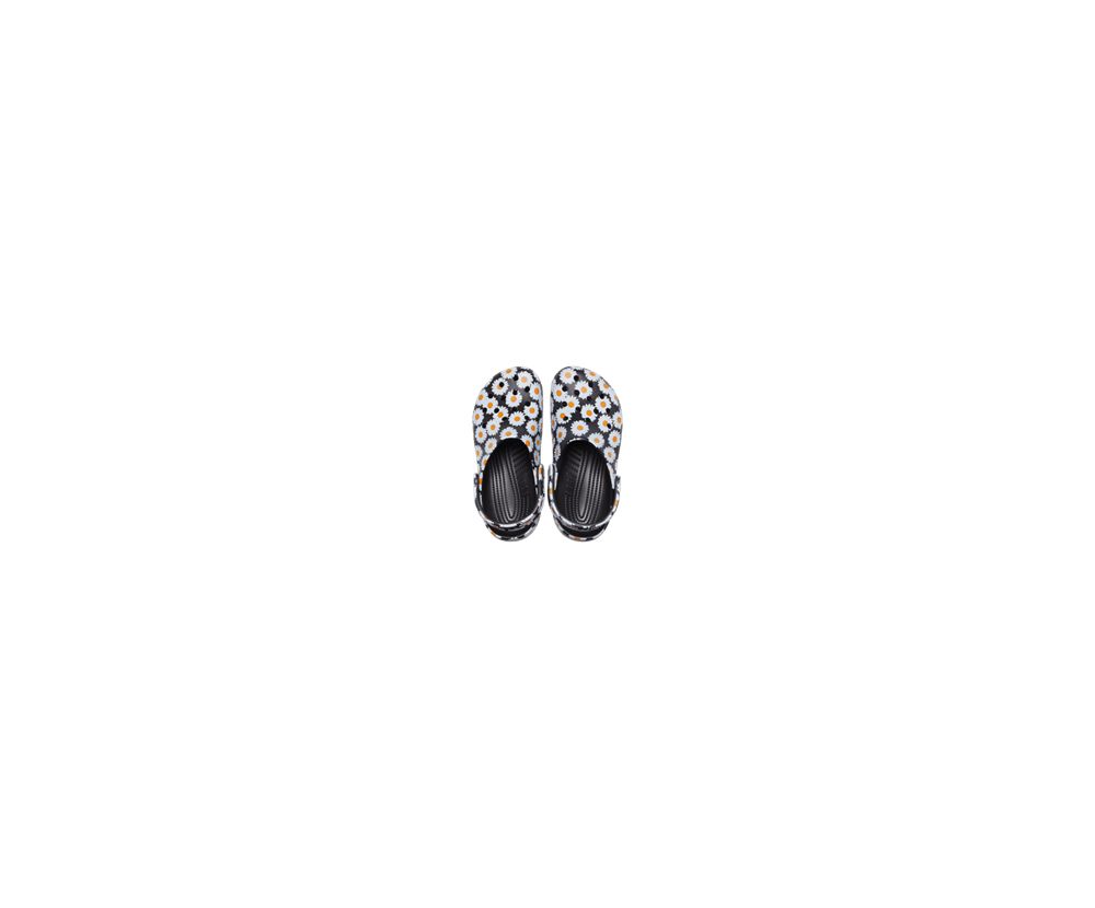 Crocs Classic Vacay Vibes Træsko Dame Sort | 680-PEZBGM