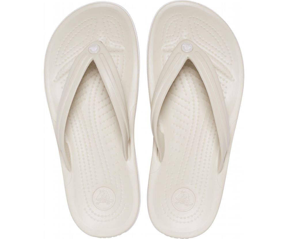 Crocs Crocband™ Klipklapper Herre Beige | 923-FTCIYV