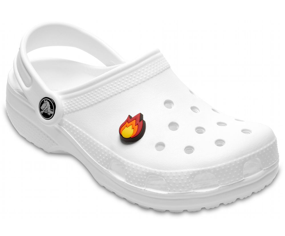 Crocs Fire Jibbitz Dame Rød | 819-YBHFEC
