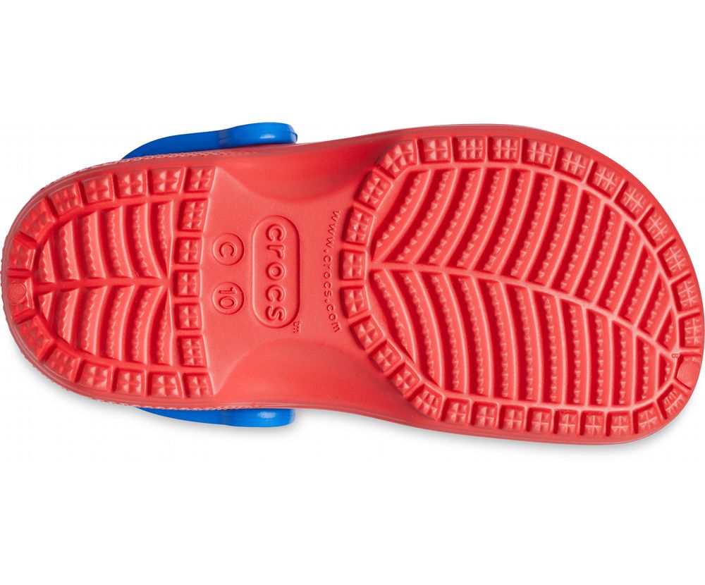 Crocs Fun Lab Classic I Am Spiderman Træsko Drenge Rød | 698-GHXZYT