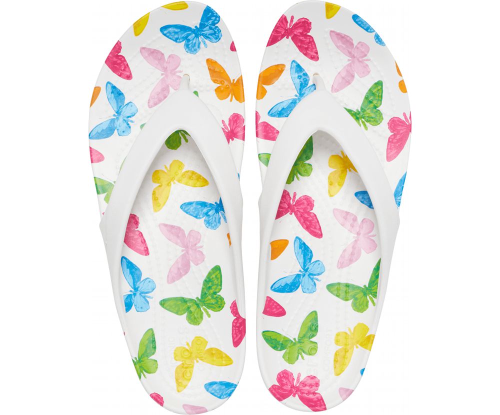 Crocs Kadee Ii Printed Klipklapper Dame Flerfarvede | 965-KNBTZY
