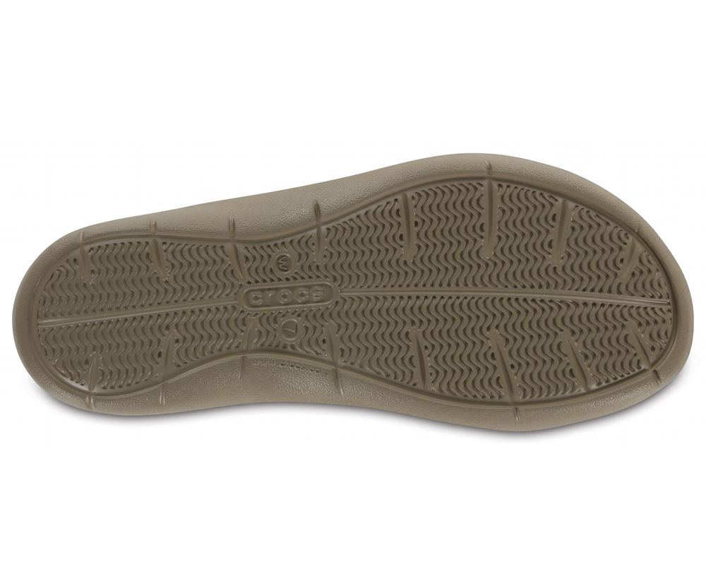 Crocs Swiftwater™ Sandaler Dame Brune | 094-BJFXZO